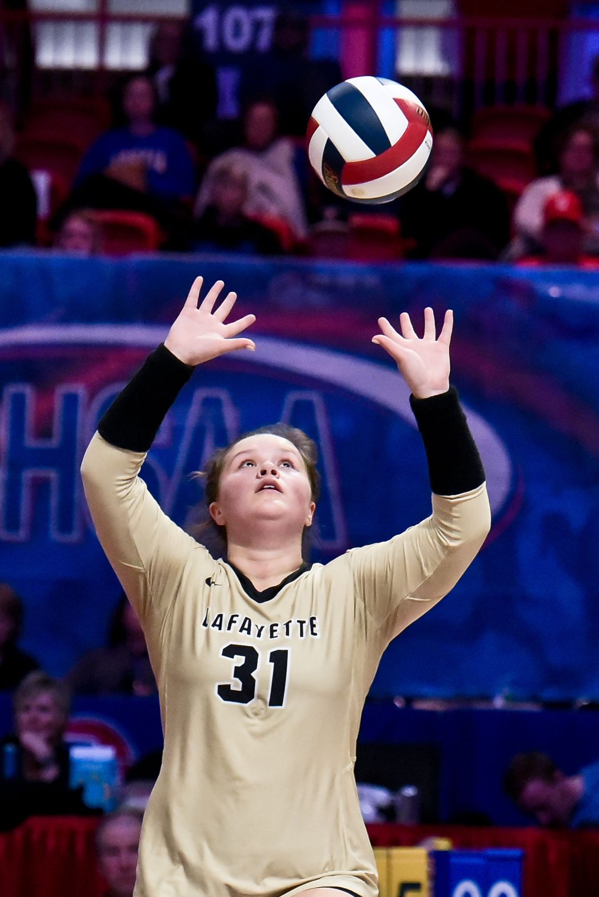 11/09/19 - Girls Volleyball - Class 4 state championship - Nixa vs Lafayette